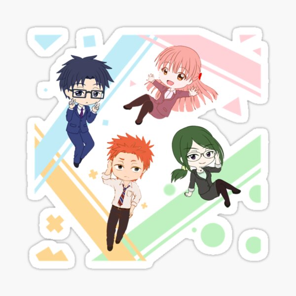 wotaku ni koi wa muzukashii  Adesivos sticker, Adesivos, Adesivos