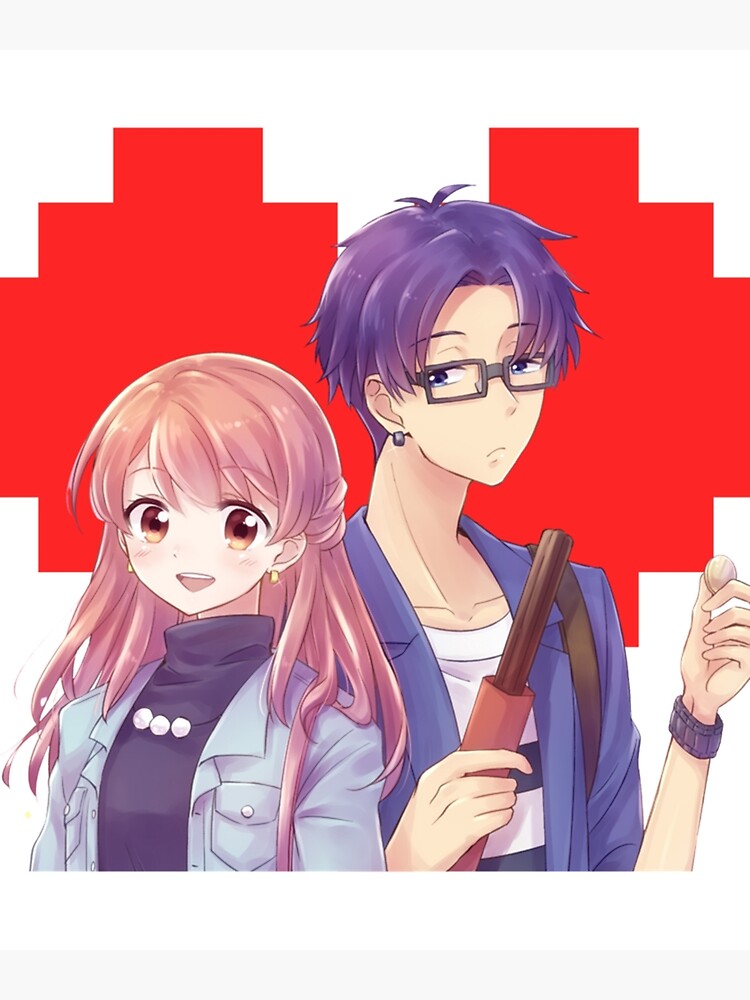 ANIME WOTAKOI  Poster for Sale by XStyleAesthetie