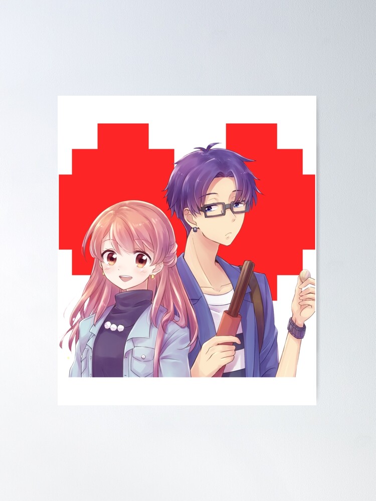 Wotakoi: Love Is Hard for Otaku  Poster for Sale by Shereemae