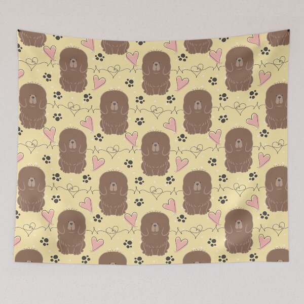 Item preview, Love Brown Tibetan Mastiff  designed and sold by Lulupainting.
