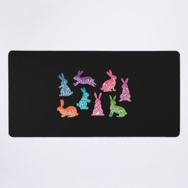 Item preview, Year of the Rabbit 2023 - Chinese New Year - Colorful Rabbits designed and sold by AhmedBuhaisi.