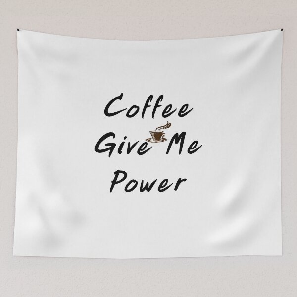 Item preview, coffee give me power, Qahwa 3 designed and sold by FLOWER--ART.