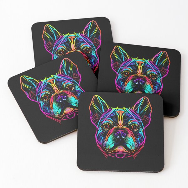 Artikelvorschau, French Bulldog Colorful Paint Splash entworfen und verkauft von rafaeltto.