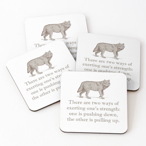 Item preview, There Are Two Ways of Exerting Ones Strength designed and sold by CrankyOldDude.
