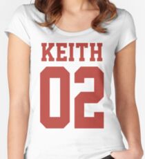 Keith Sporttrikot Tailliertes Rundhals-Shirt