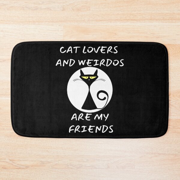 Item preview, Cat Lovers And Weirdos Are My Friends | Funny Signpost designed and sold by McThingummy.
