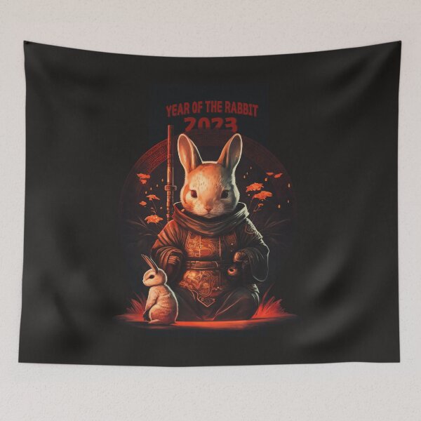 Item preview, Year of the Rabbit 2023 - Chinese new year designed and sold by Depressed-Bunny.