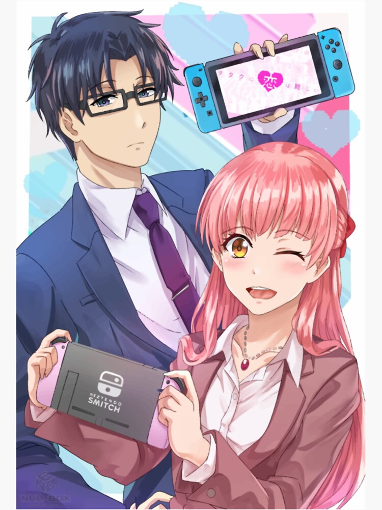 ANIME WOTAKOI  Poster for Sale by XStyleAesthetie