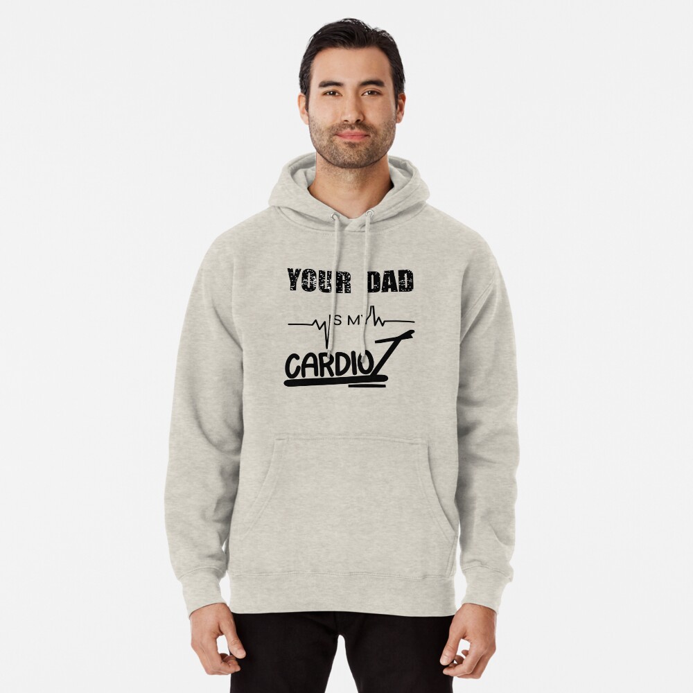 Your Mom Is My Cardio Shirt, Father's Day Dad Gift, Gym Dad Gifts, Workout  Men's