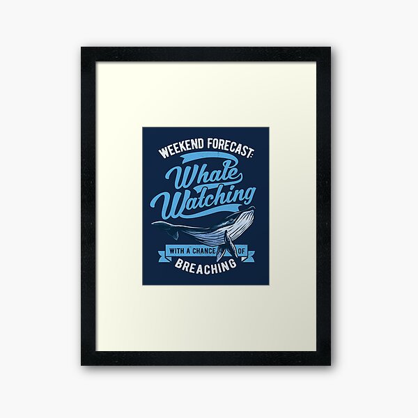 Item preview, Funny Whale Watching Sea Mammal designed and sold by MarkusShirts.