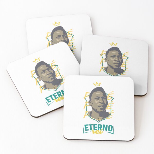 Item preview, Messi and Neymar wearing a Pele t-shirt - Pelé Eterno - Pele Forever Rei designed and sold by Fan-Shop.