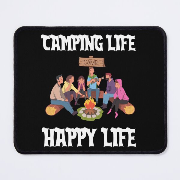 Item preview, CAMPING LIFE HAPPY LIFE designed and sold by MJ96-PRO.