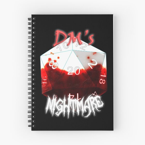 Item preview, DM's Nightmare, Bloody D20 Dice designed and sold by NicholiCosplay.