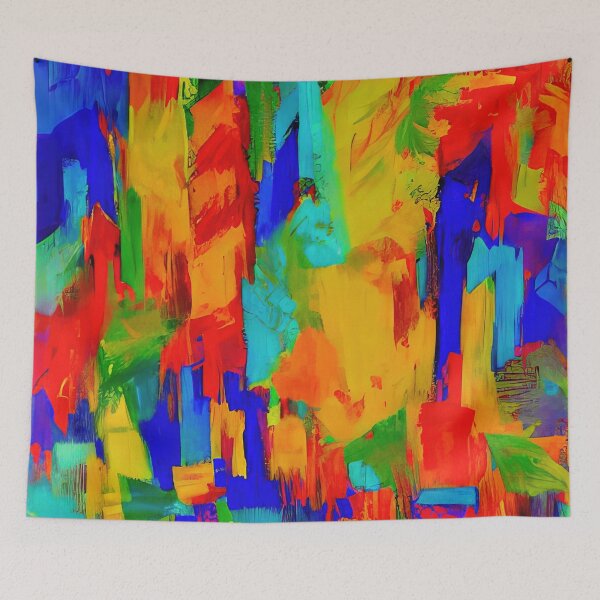 Item preview, Colorful paint strokes designed and sold by lalylaura.
