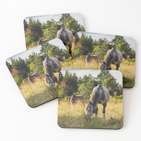 Item preview, Horses Grazing In Tall Grass designed and sold by Nicklas81.