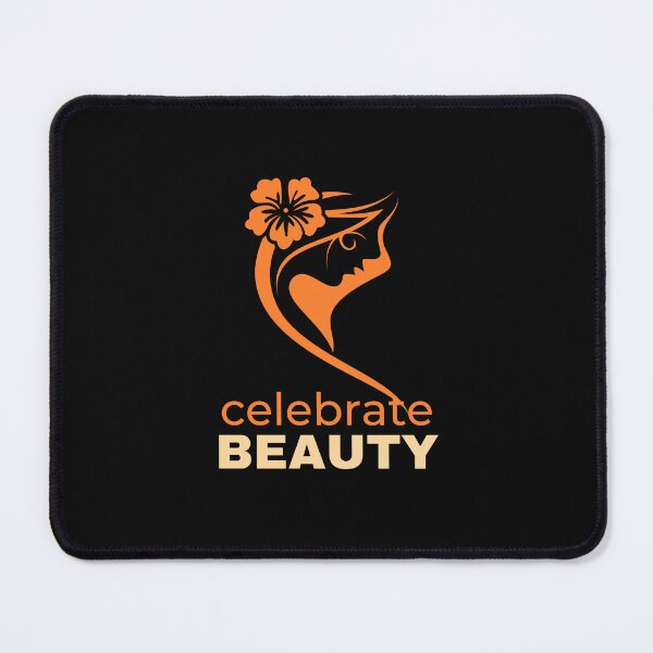 Item preview, Celebrate Beauty Elegant Face and Flower Duotone Design designed and sold by Lost-World-Shop.