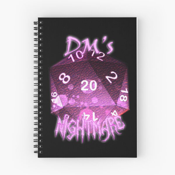 Item preview, DM's Nightmare, Purple D20 Dice designed and sold by NicholiCosplay.