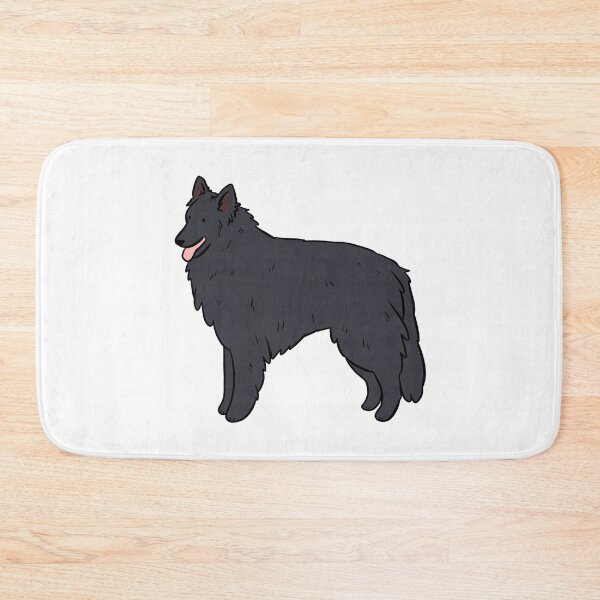 Item preview, belgian shepherd - black dog cute illustration  designed and sold by Yarafantasyart.