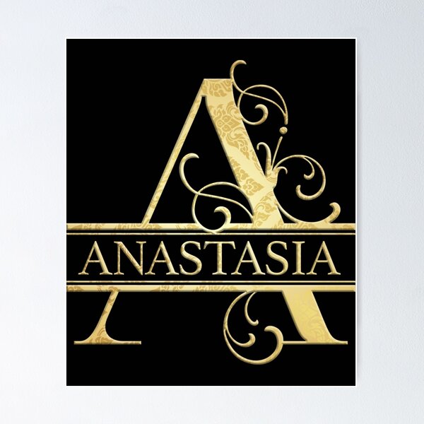 Item preview, Anastasia Name -  Monogram Letter A The Anastasia Name Gift For Anastasia  designed and sold by rmaelngrmaelng.