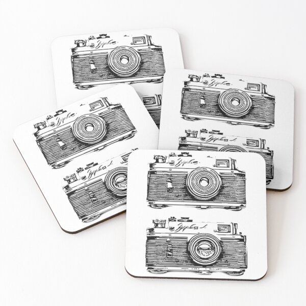 Aperçu de l'œuvre Appareil photo reflex mono-objectif vintage créée et vendue par OnigiriDoctor.