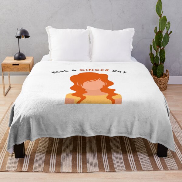 Item preview, Kiss a ginger day designed and sold by BeCalyx ⭐⭐⭐⭐⭐.