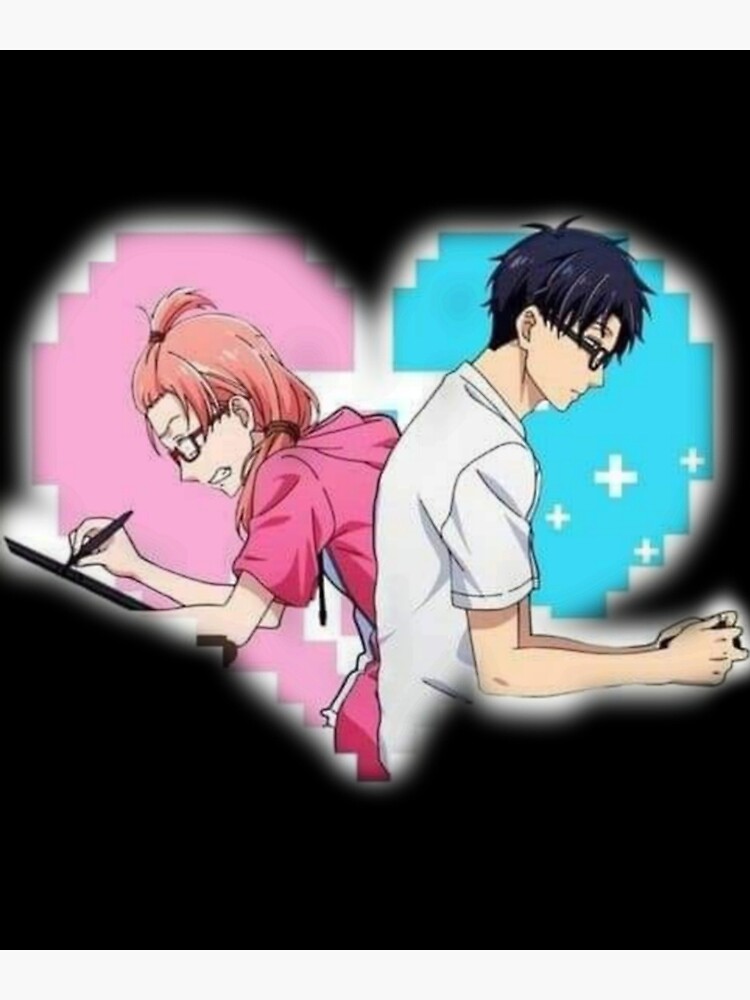 ANIME WOTAKOI  Poster for Sale by XStyleAesthetie