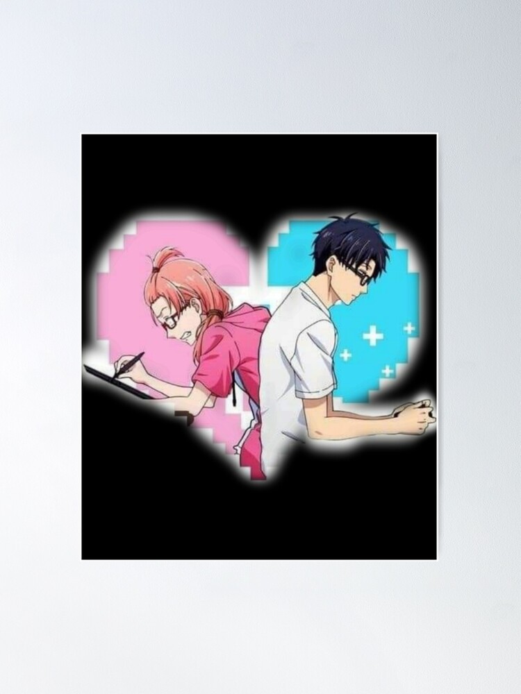 wotakoi love is hard for otaku  Poster for Sale by ThreadAlivees