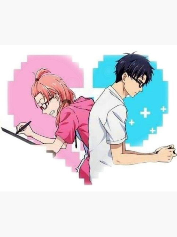 Wotakoi  Sticker for Sale by ThreadAlivees