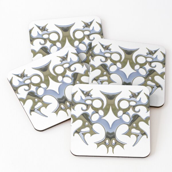 Item preview, 3D metallic tribal design  designed and sold by suteren prizemi.