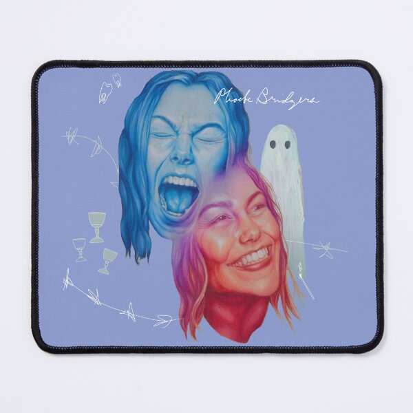 Item preview, Phoebe Bridgers discography poster designed and sold by tiahnaparis.