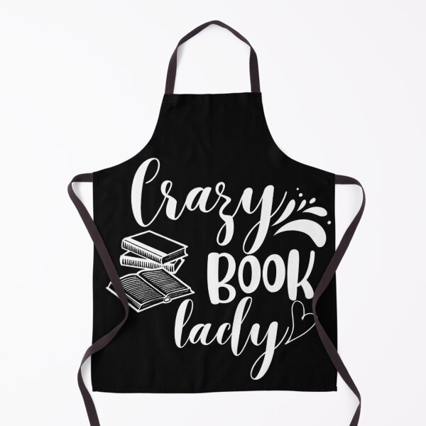 Item preview, Crazy book lady - funny book lovers designed and sold by Hoetoons.