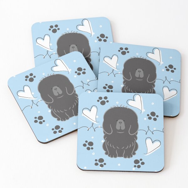 Item preview, Love Black Tibetan Mastiff  designed and sold by Lulupainting.