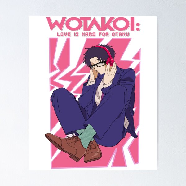 Wotakoi Love Is Hard for Otaku - Hanako and Tarō 1 Poster for