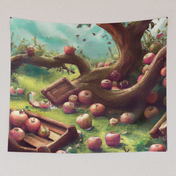 Item preview, The Fruitful Orchard - An Ode to Apples - Apple Abundance designed and sold by WBP Mart.