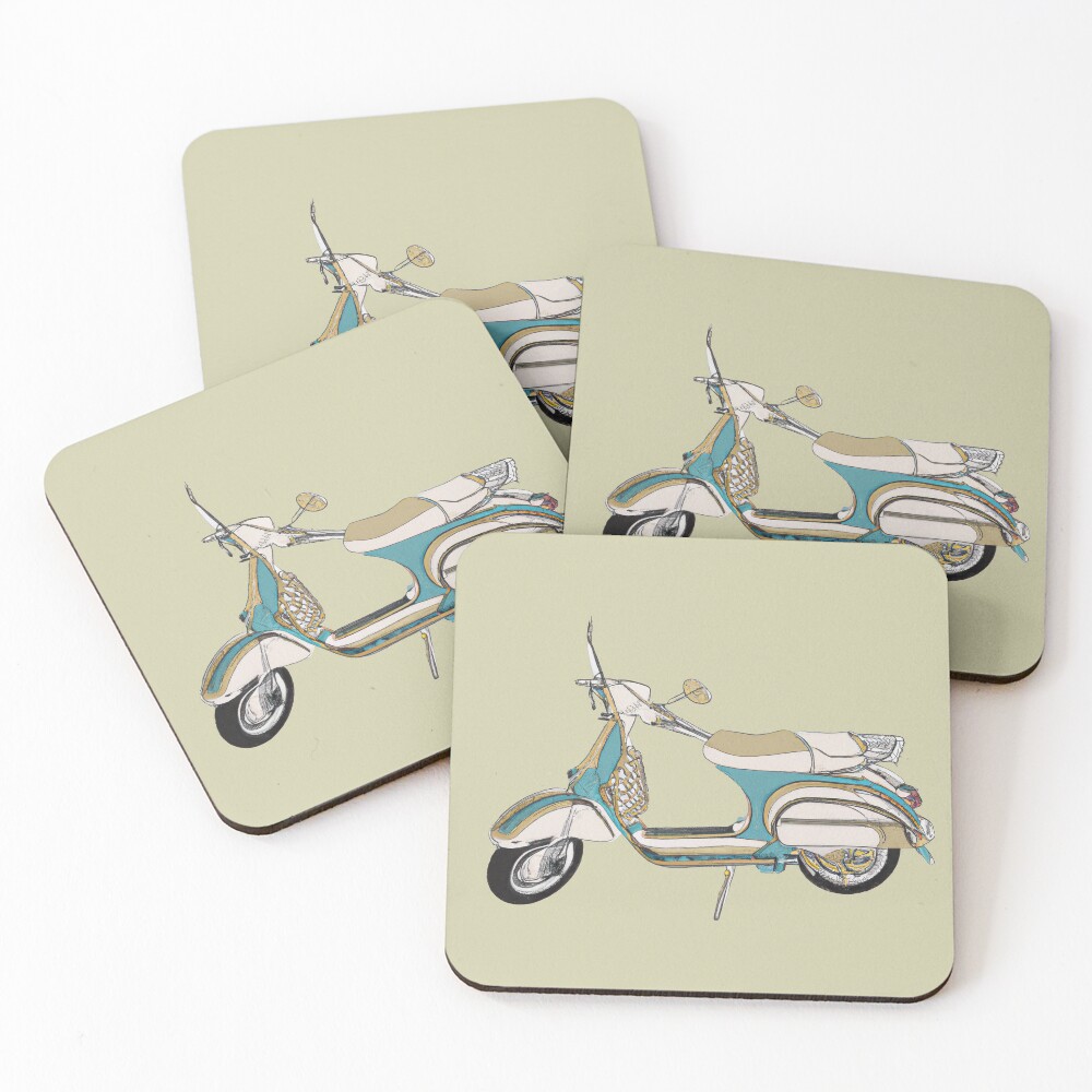 Item preview, Coasters (Set of 4) designed and sold by ReverieBoutique.