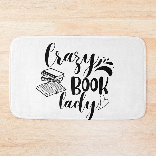 Item preview, Crazy book lady - funny book lovers designed and sold by Hoetoons.