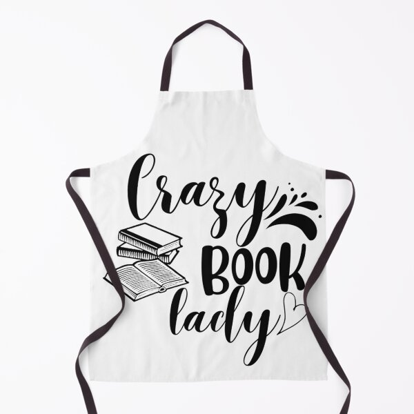 Item preview, Crazy book lady - funny book lovers designed and sold by Hoetoons.