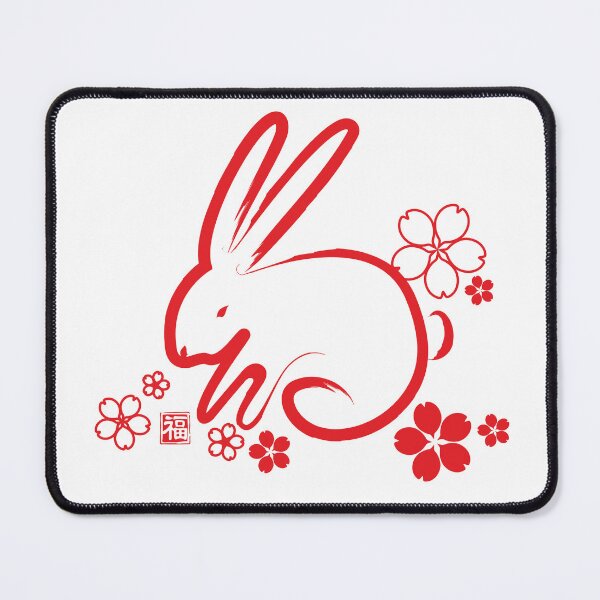 Item preview, Year of the Rabbit 2023 - Chinese New Year - Hand drawn designed and sold by AhmedBuhaisi.