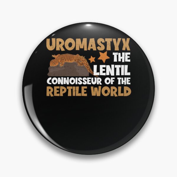 Item preview, Uromastyx Lentil Connoisseur Funny Dabb Lizard designed and sold by StrongShirts.