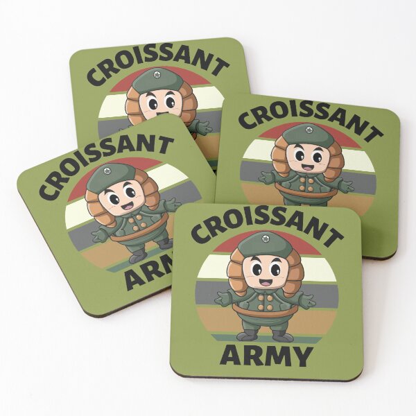 Item preview, Croissant Army Funny Social Media Comment Meme designed and sold by elvisg03.