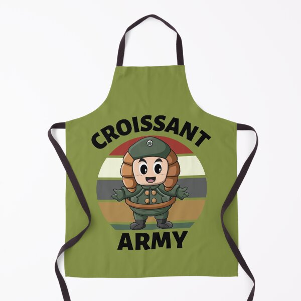Item preview, Croissant Army Funny Social Media Comment Meme designed and sold by elvisg03.