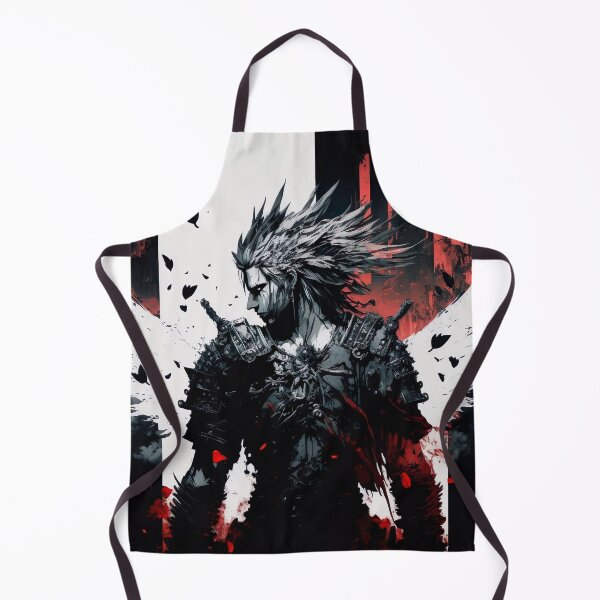 Item preview, Manga Final Fantasy Inspired Artwork Black and White designed and sold by jojolescargot.