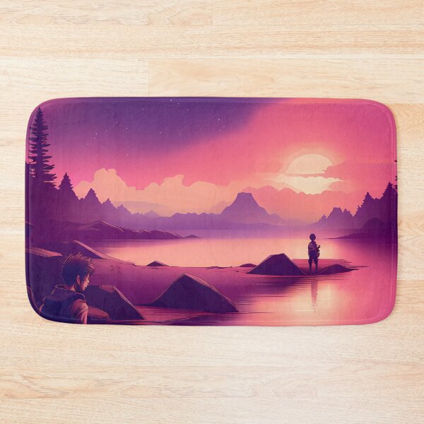 Item preview, Anime Inspired Ocean Galaxy Sunset designed and sold by Soomz.