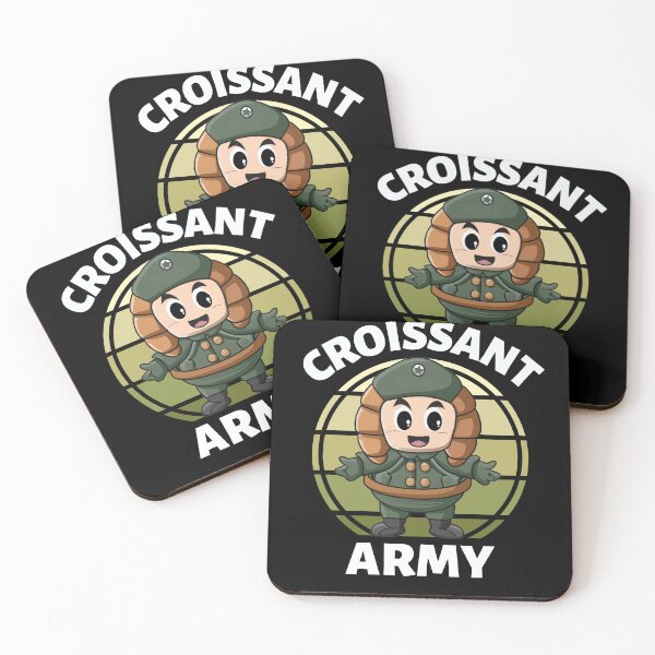 Item preview, Croissant Army Funny Social Media Comment Meme designed and sold by elvisg03.