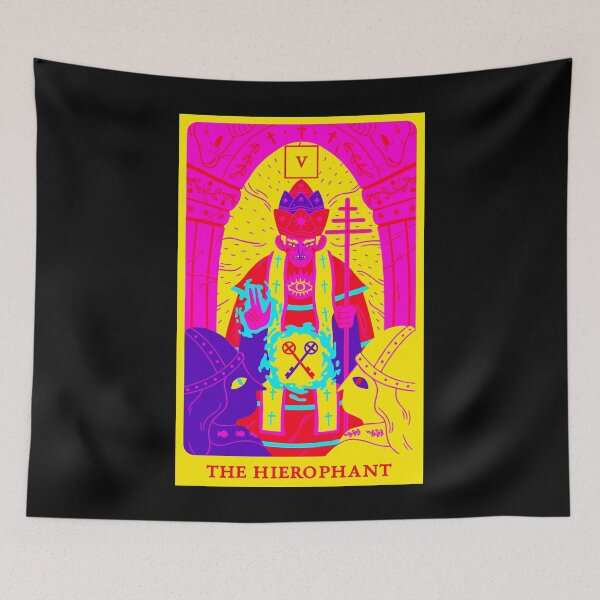 Item preview, The Hierophant Tarot Art designed and sold by Mindscyther.