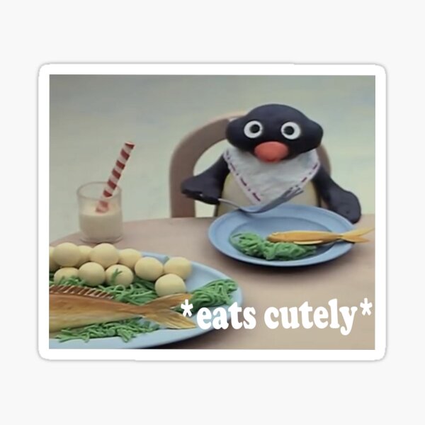 Vista previa del artículo con la obra «pingu noot noot», diseñado y vendido por viscount-cookie.