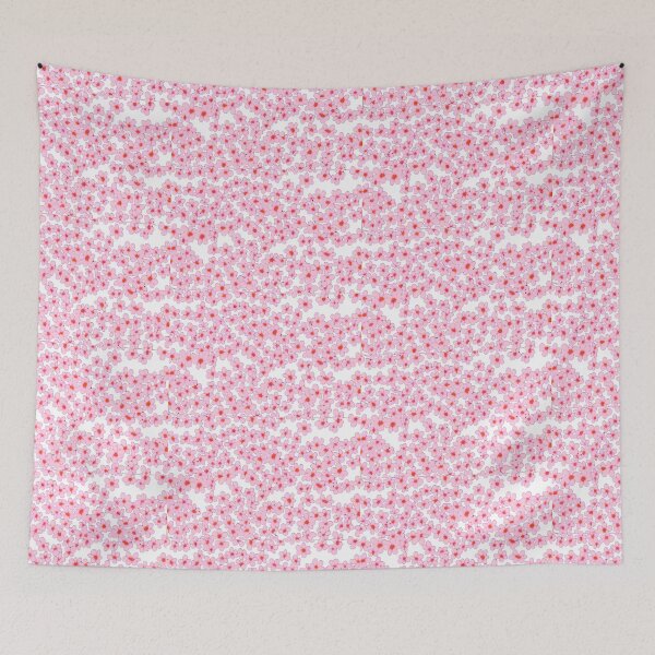 Item preview, A.I. Adorned: A Cherry Blossom Pattern Painting [AI generated, AI art ] designed and sold by 3ac-Arts.