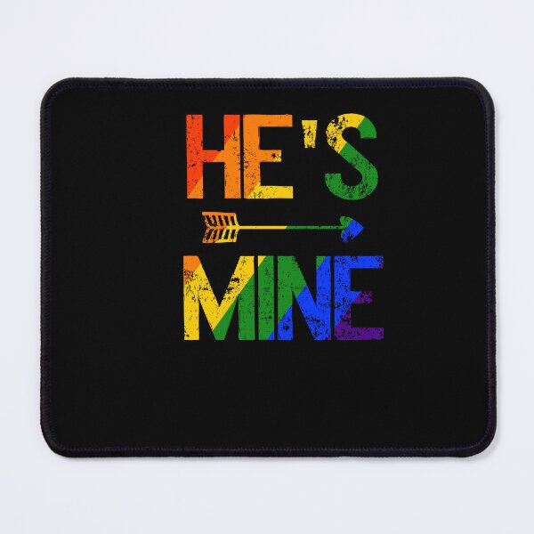 Item preview, LGBTQ Love. He´s mine designed and sold by Shirt-Expert.