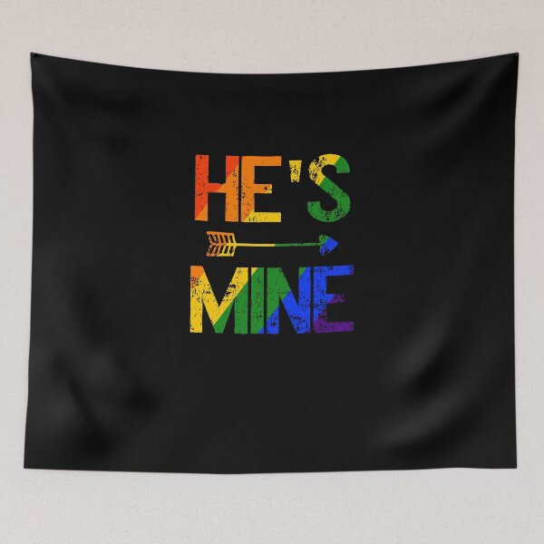Item preview, LGBTQ Love. He´s mine designed and sold by Shirt-Expert.