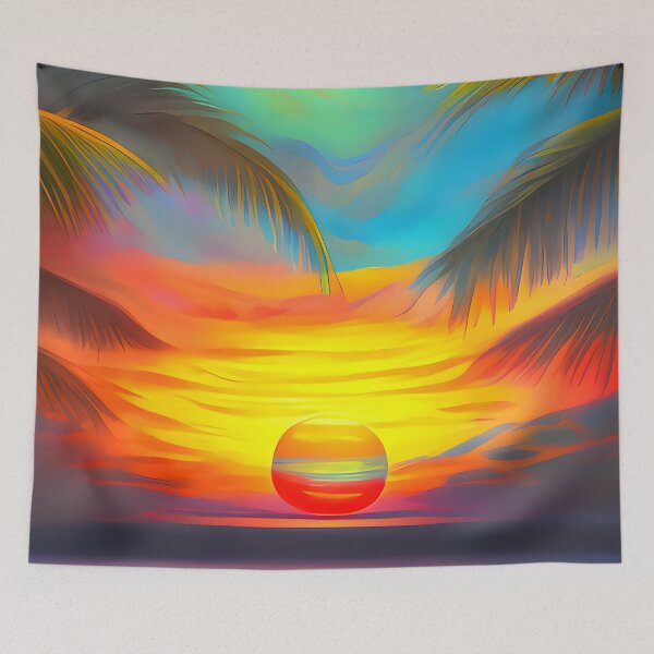 Item preview, Ethereal Oceanic Sunset designed and sold by Teebuya.
